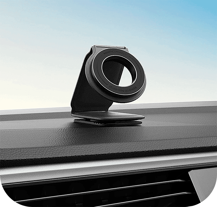 BASEUS Car Magnetic Wireless Charging Phone Holder, Multifunctional Foldable Dashboard Display Stand for Vehicles 14