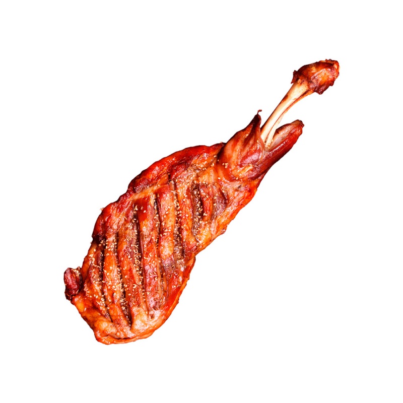 现烤羊腿 内蒙古 呼伦贝尔炭烤羊腿 整条即食 碳烤 1000g【顺丰】