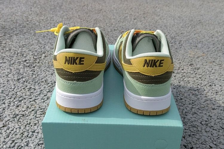 【官方旗舰自营】纯原高品质sbdunklow联名ow绑带黑白绿情侣运动轻便