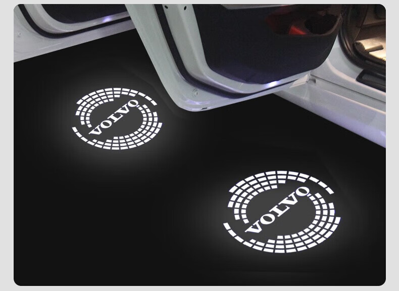 沃尔沃迎宾灯s90/60/80 xc90 xc60 v90/40/60车门灯投影改装照地