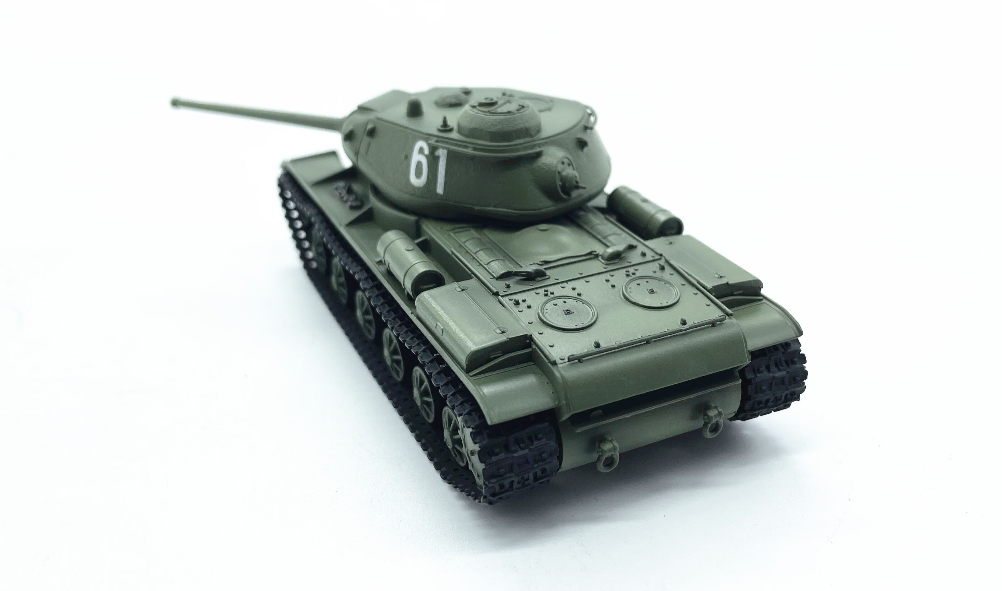 【官方优选】精品1:72苏联kv-85重型坦克模型白色61坦克世界小号手