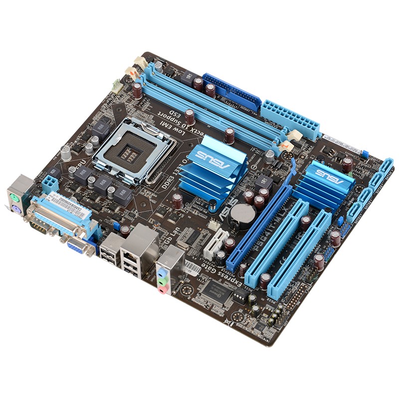 【二手95新】华硕p5g41t-m lx g41主板ddr3 775针主板 华硕g41京东