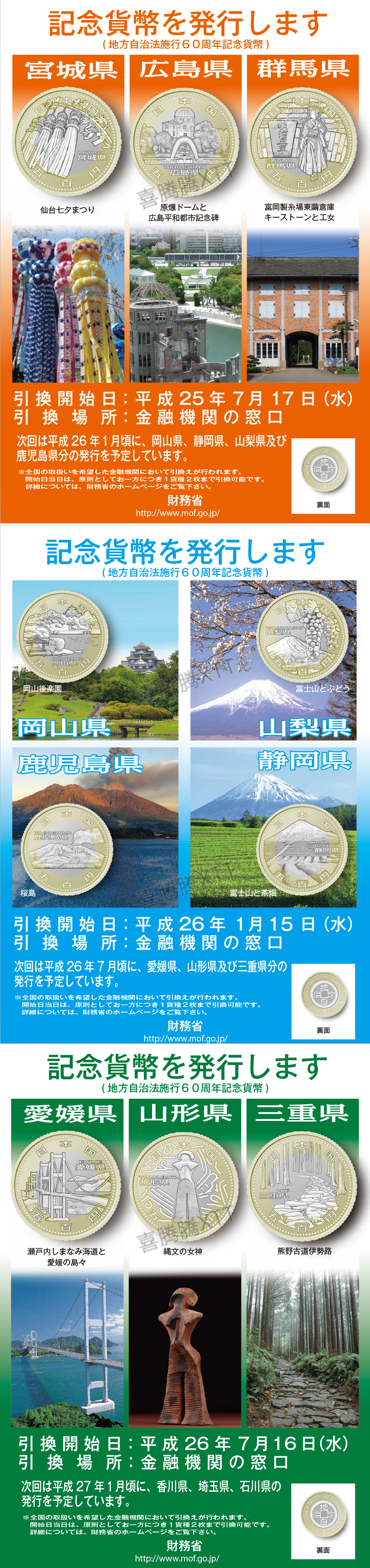 喜腾腾 亚洲 日本硬币500元47枚大全套外国硬币地方自治60周年全新品相单套 图片价格品牌报价 京东