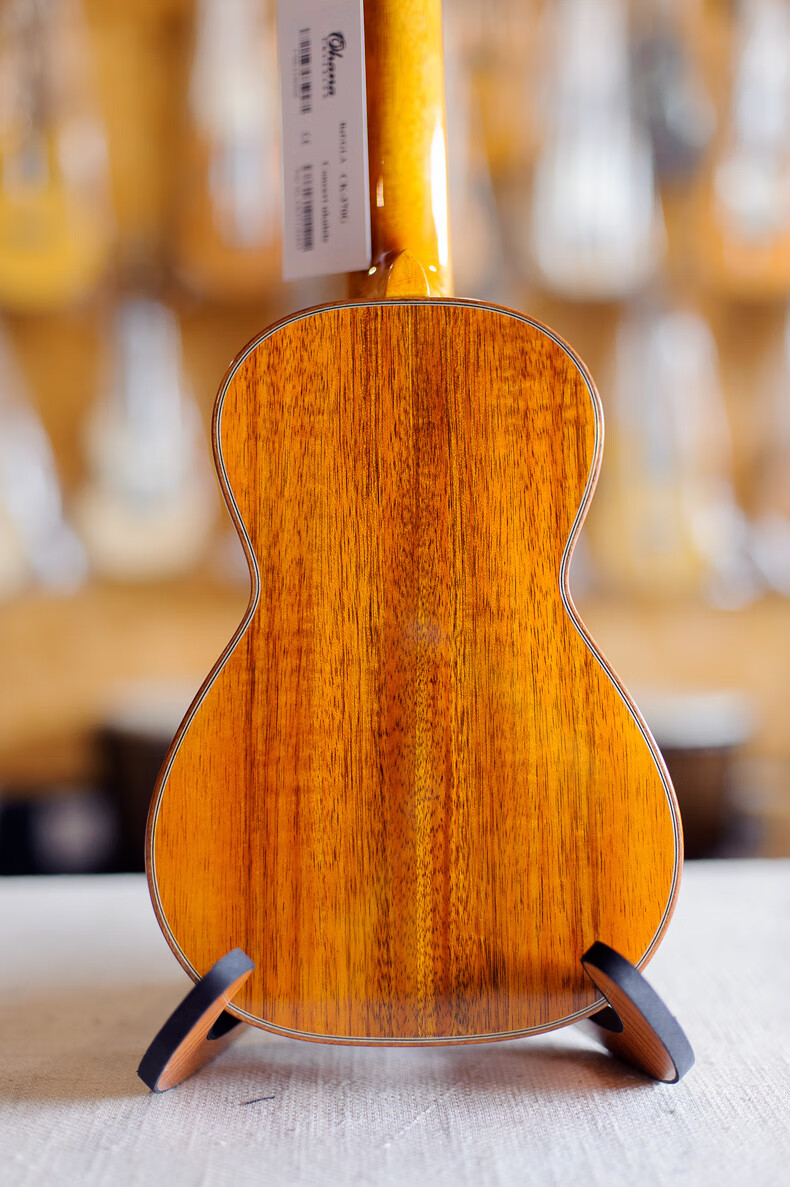 ohanack370g全单板夏威夷相思木尤克里里koa旗舰款手工ukulele电箱21