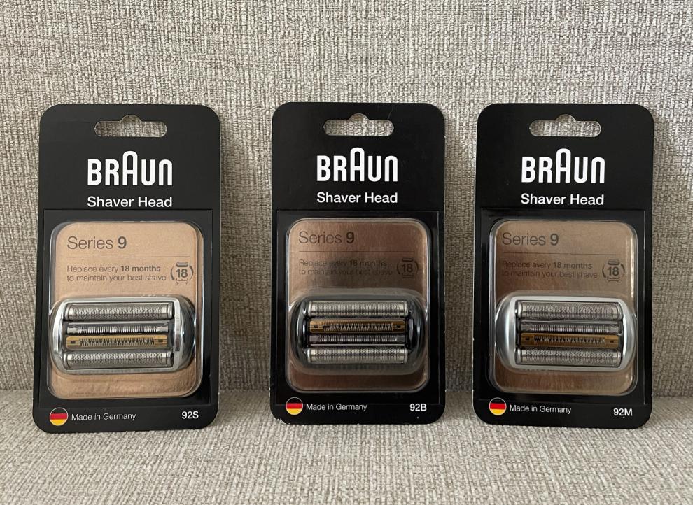 配件 92s92b92m 适用series9系 9090 9095 德国进口92b黑色 博朗 