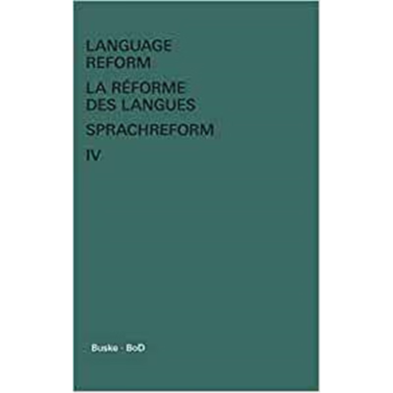 预订Language Reform - La reforme des langues - Sprachreform / Language Reform - La reforme des langues -