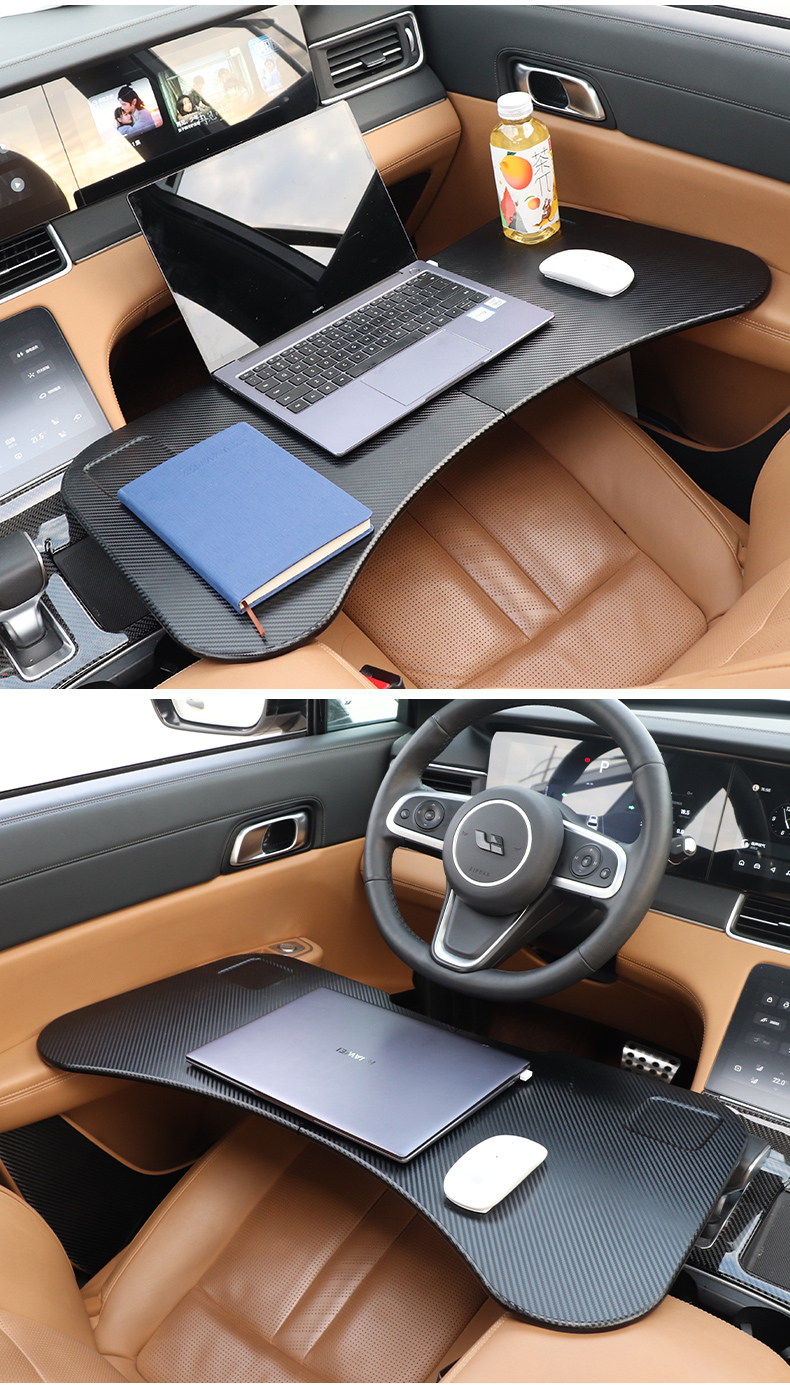 弭黎适用于2021款理想one升级改装车载小桌板折叠电脑桌汽车用品配件