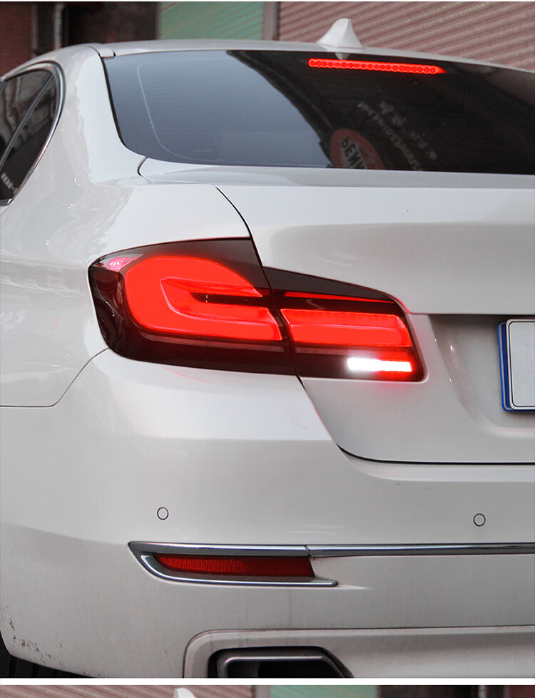 适用于宝马5系尾灯总成1116款f10f18改装21款led后尾灯流水贯穿尾灯