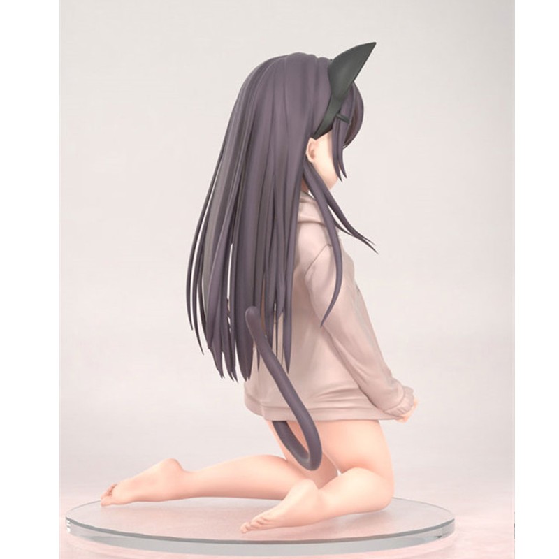 端午节礼品美少女手办动漫模型ochilipka猫耳少女绪稚电脑机箱摆件