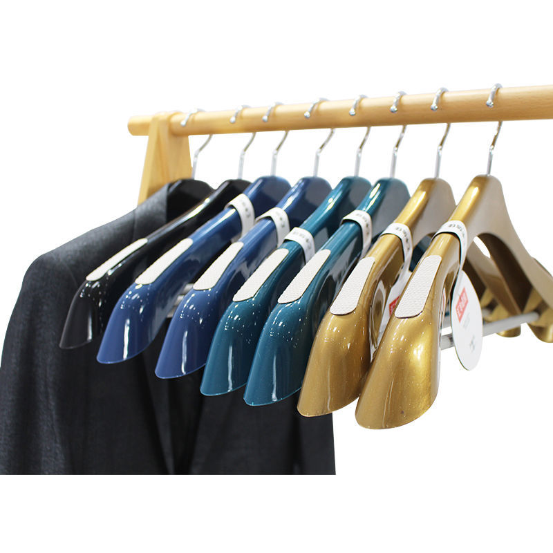 攸竹衣架男士宽肩加长50cm加大码衣撑无痕大号防滑成人衣服架晾晒衣架