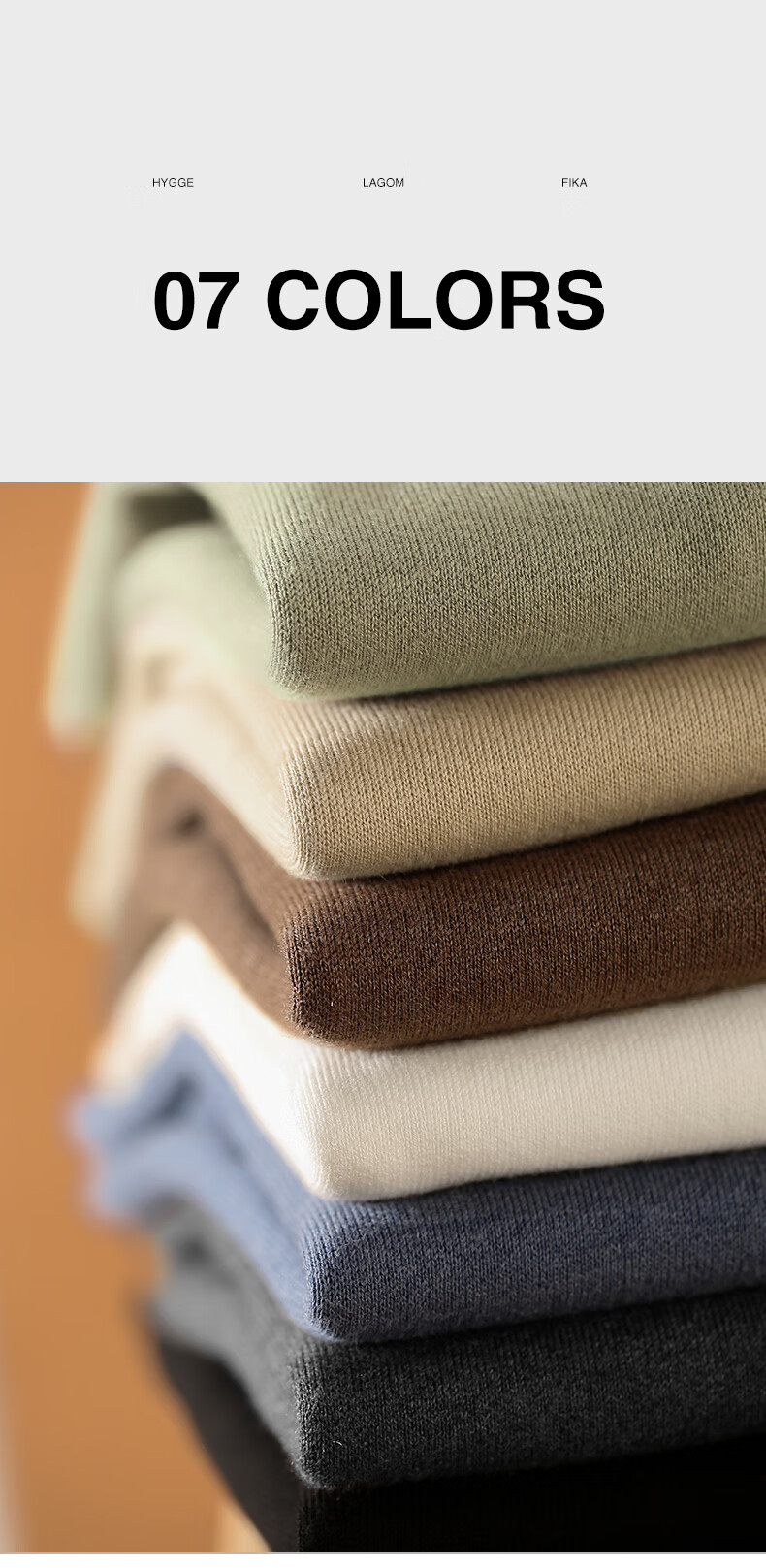 MARKLESS Men's Autumn Winter Warm High Neck Knit Sweater Casual Pullover Base Shirt 1713 Brown Leaf XXL 4