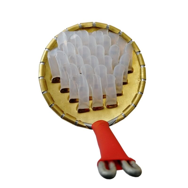 凉粉刮刀凉粉旋子刮凉粉的工具凉粉刮挂刀刮凉粉凉粉刮子铜制商用 细