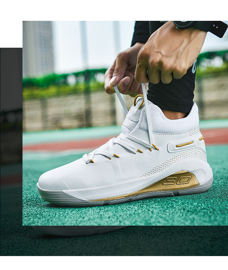 2022年新款欧文6代篮球鞋低帮勇士圣诞雪花curry6白金全全城男女鞋