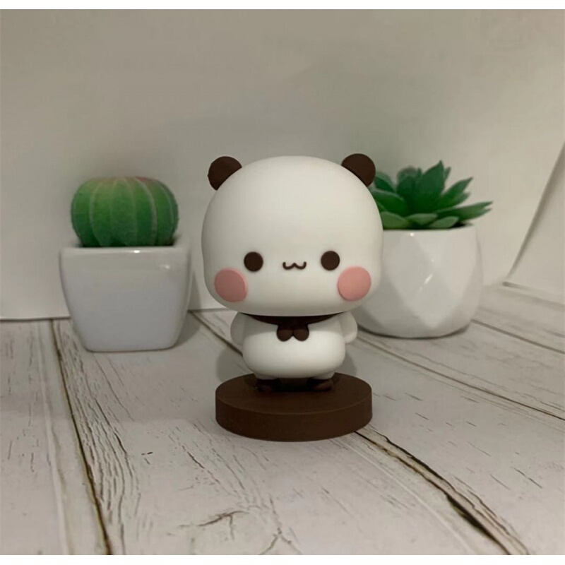 618活动一二布布卡通黄熊猫公仔小生日礼物女友杂货铺表情周边摆件