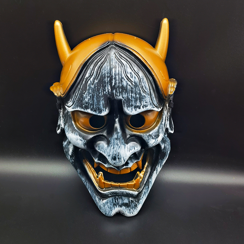 官方旗舰 般若面具百鬼夜行般若面具全脸cos成人男日本鬼武士鬼脸日式