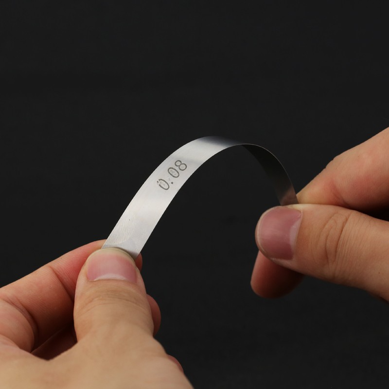 32塞尺单片 不锈钢间隙尺 间隙片塞规厚薄规100长度 塞尺片0.01