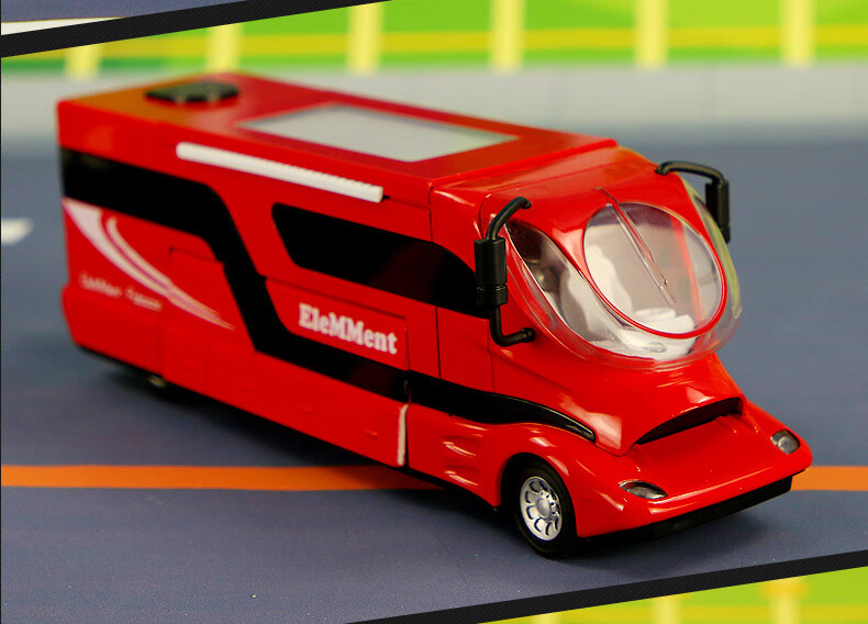 房车玩具大号号房车玩具车男孩儿童玩具汽车模型合金露营恺威旅行房车