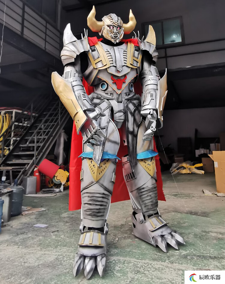 真人可穿戴cos服机甲 盔甲牛魔王演出机器人铠甲商演服孙悟空可穿戴