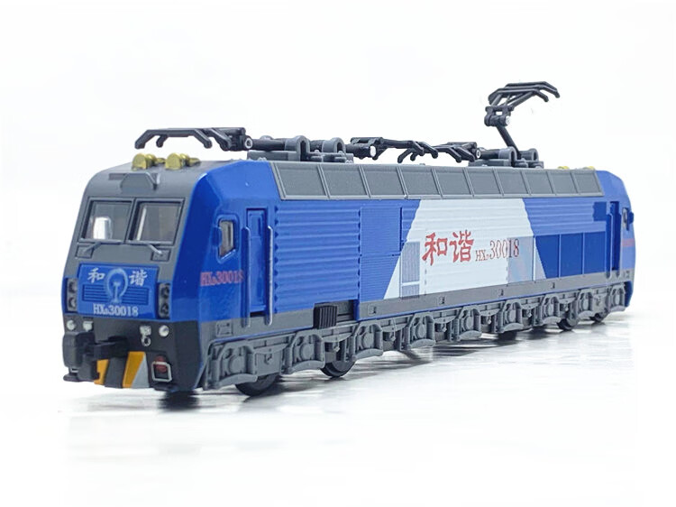 电力和谐机车火车头合金火车模型儿童玩具车声光回力