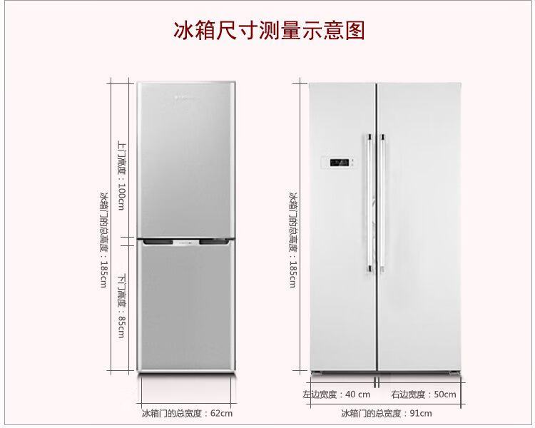 双开门冰箱翻新壁贴灯塔海鸥装饰贴画侧面自粘贴膜装饰可爱贴灯塔b小