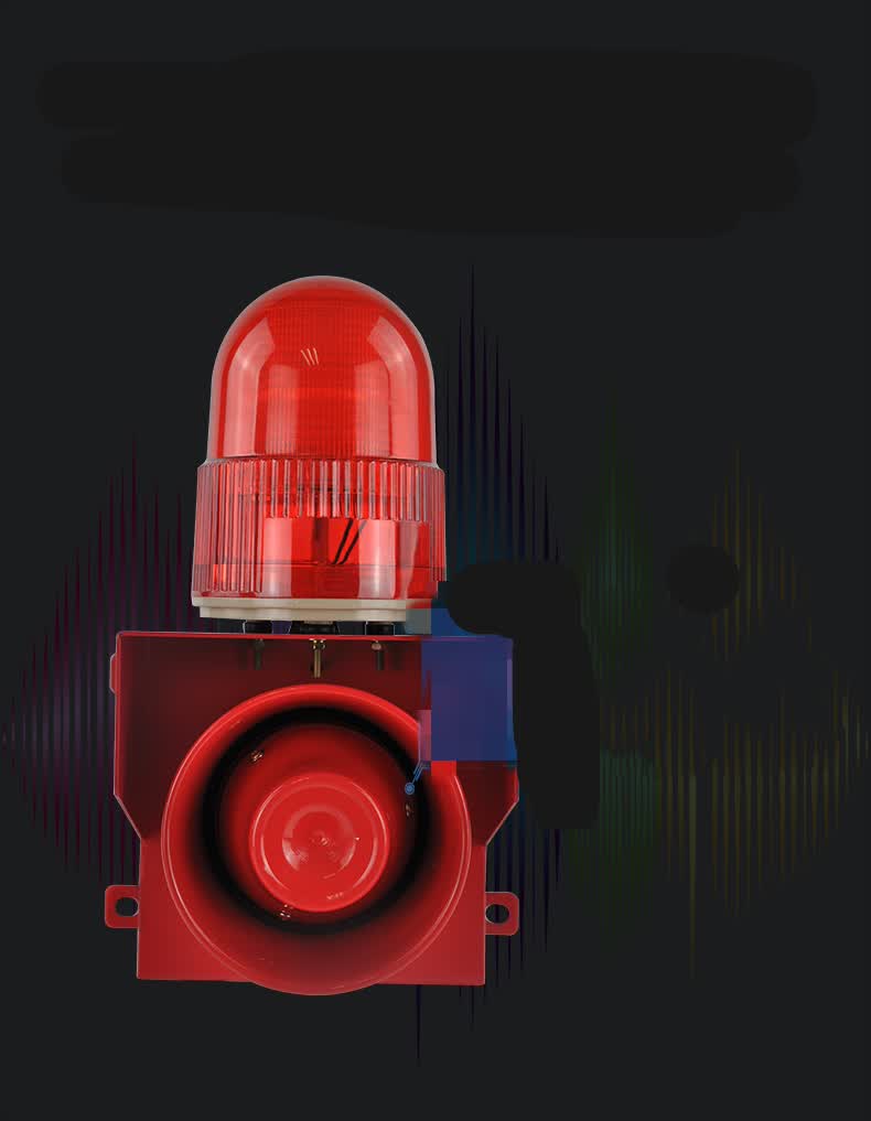 定制tgsg-01w微波感应声光报警器感应车辆进出喇叭220v24v【图片 价格