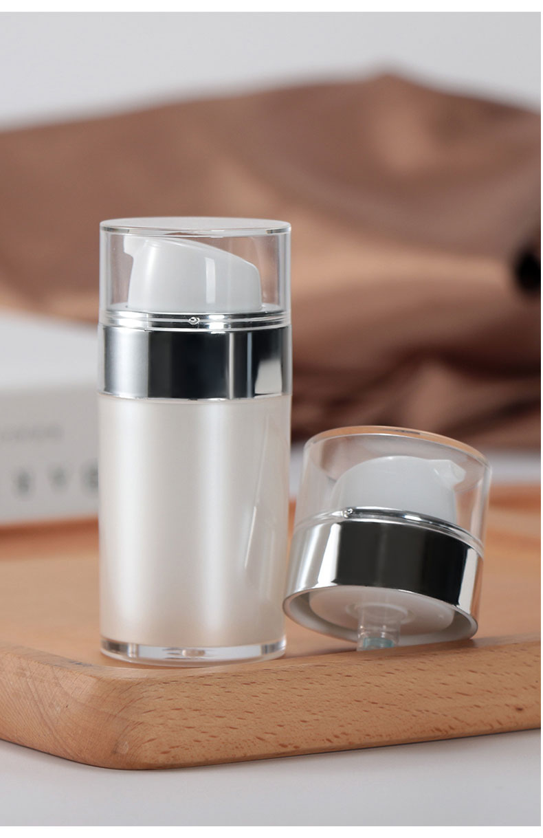 真空分装瓶面霜瓶按压式护手霜身体乳洗面奶化妆品避光空瓶 30g【图片