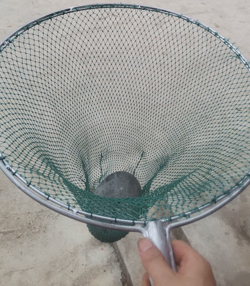 耐用鱼网捞鱼钓鱼手抄网大号口径平头捞大鱼抄网超大网兜鱼网批发