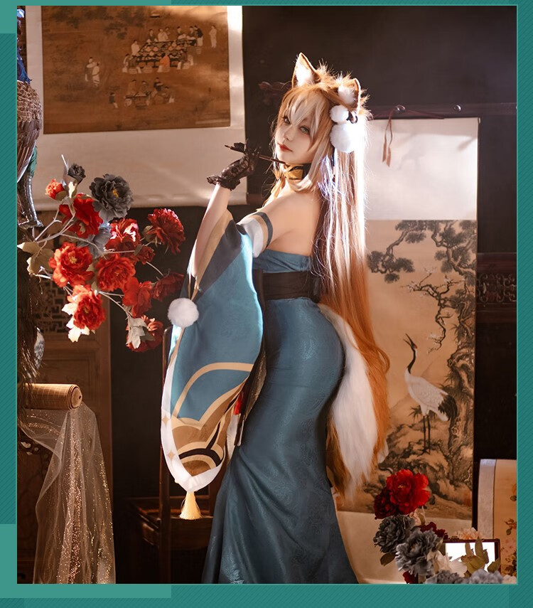 景霸 原神cos五郎性转希娜小姐cosplay和服游戏动漫女装角色扮演 服装