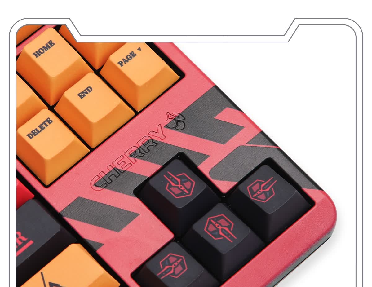 tkl 新世纪福音战士 eva 二号机 定制键盘【图片 价格 品牌 报价】