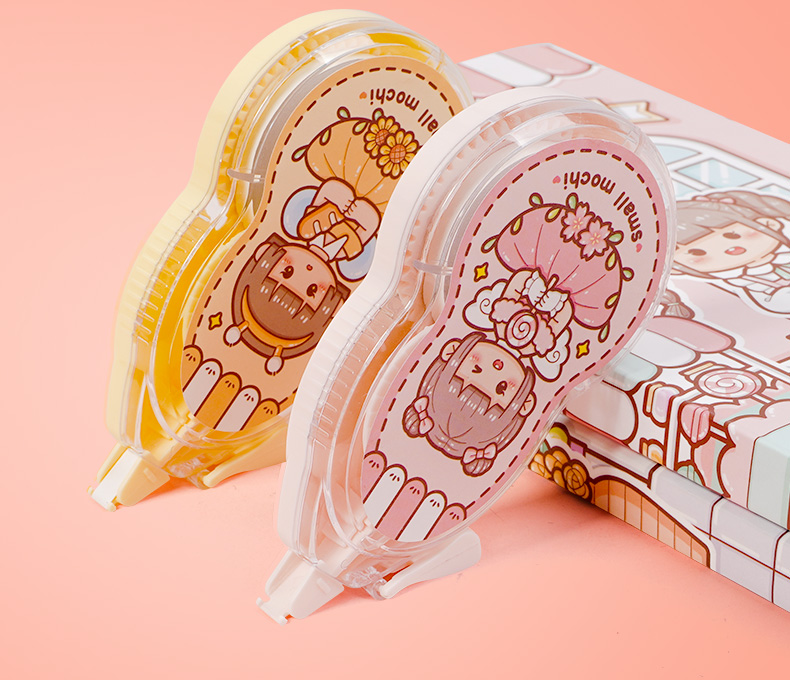 日美新 小麻薯修正带学生用涂改带高颜值女生ins日系涂改液大容量网红