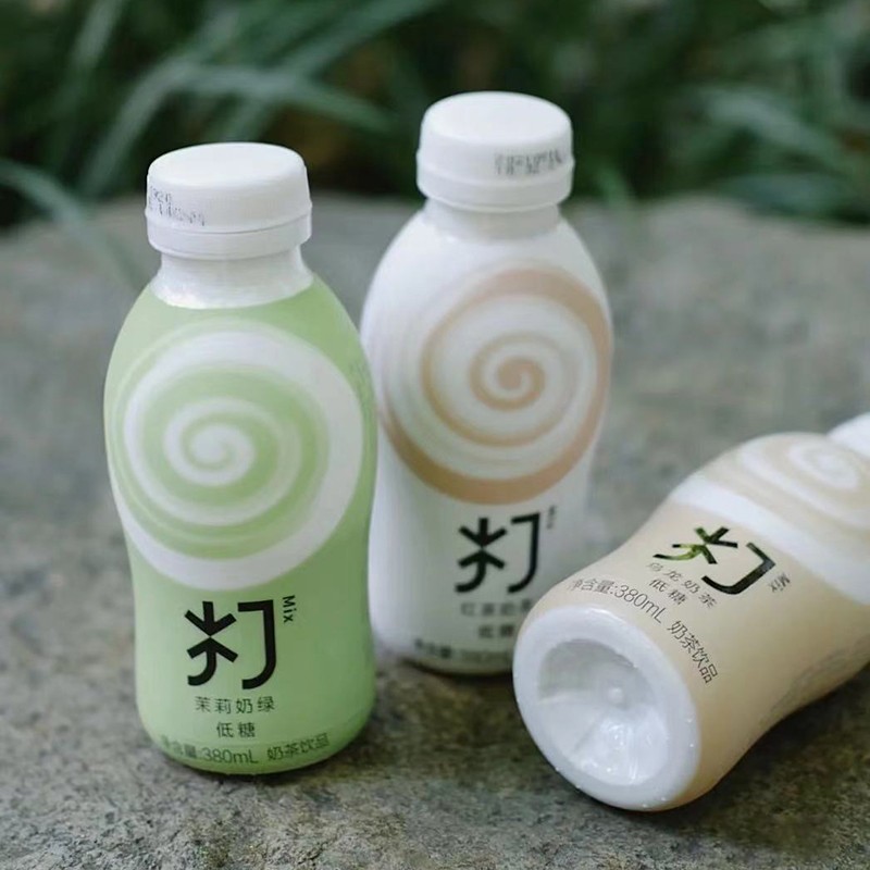 好水坊新品装农夫山泉打奶茶380ml15瓶整箱红茶茉莉奶绿茶乌龙奶茶