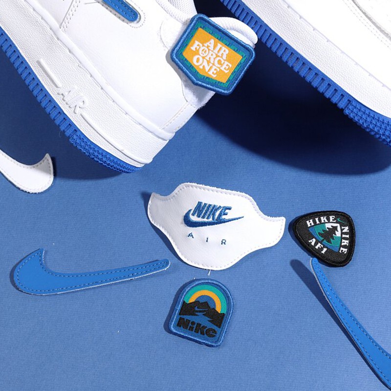 潮nike女鞋af1耐克男鞋板鞋空军一号airforce1二次元可拆卸魔术贴潮流