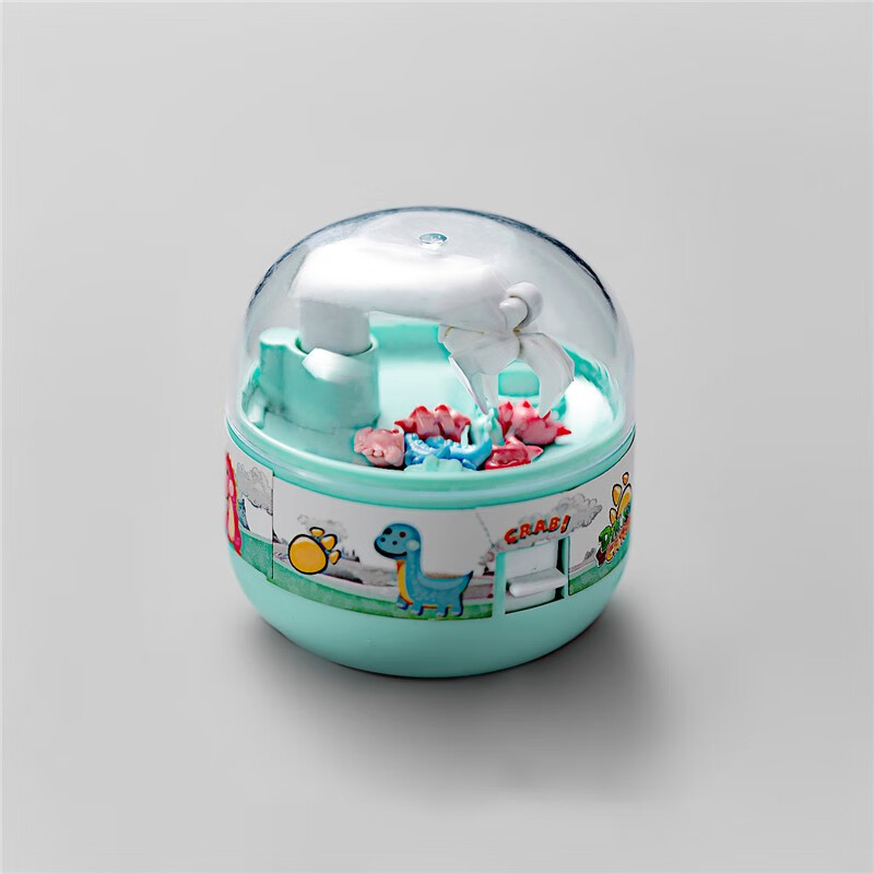 家用可爱夹恐龙公仔网红儿童男女孩玩具 夹恐龙娃娃机【绿色】【图片