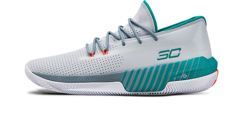 安德玛官方ua 库里sc 3zer0 iii男子篮球鞋under armour3022048 灰色