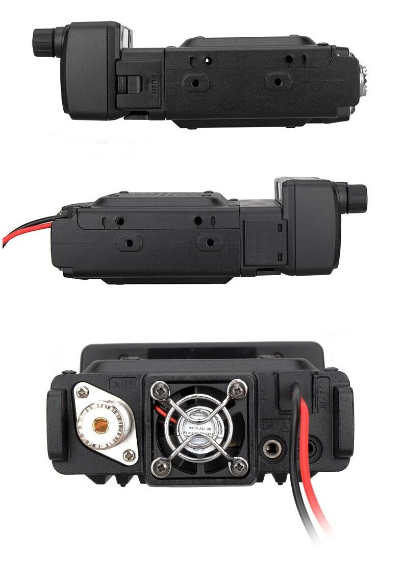 泉益通(q y t) kt-5000车载对讲机25w迷你小电台 uv双段面板分离彩屏