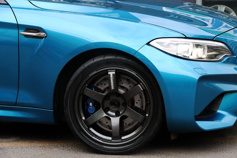 日本rays te37 saga 18寸 单片锻造轮毂 日本进口 适用于奥迪高尔夫cc