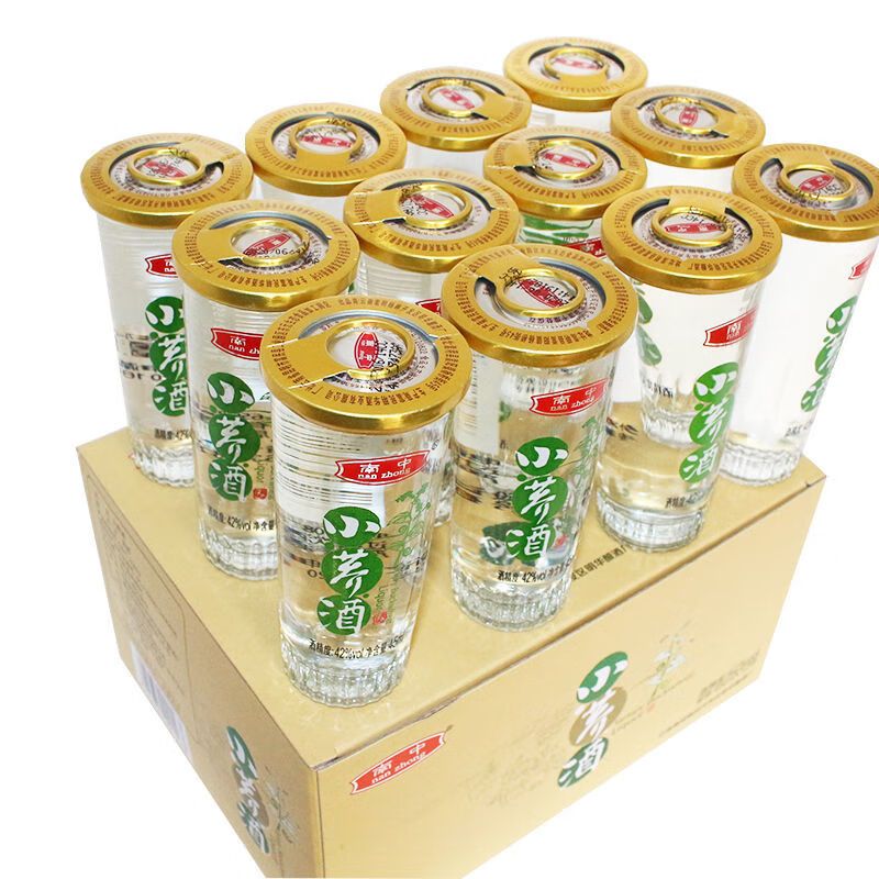 小乔酒 45ml*6/12杯 云南南中小荞酒口杯荞白酒装 42度固液法酒杯非荞