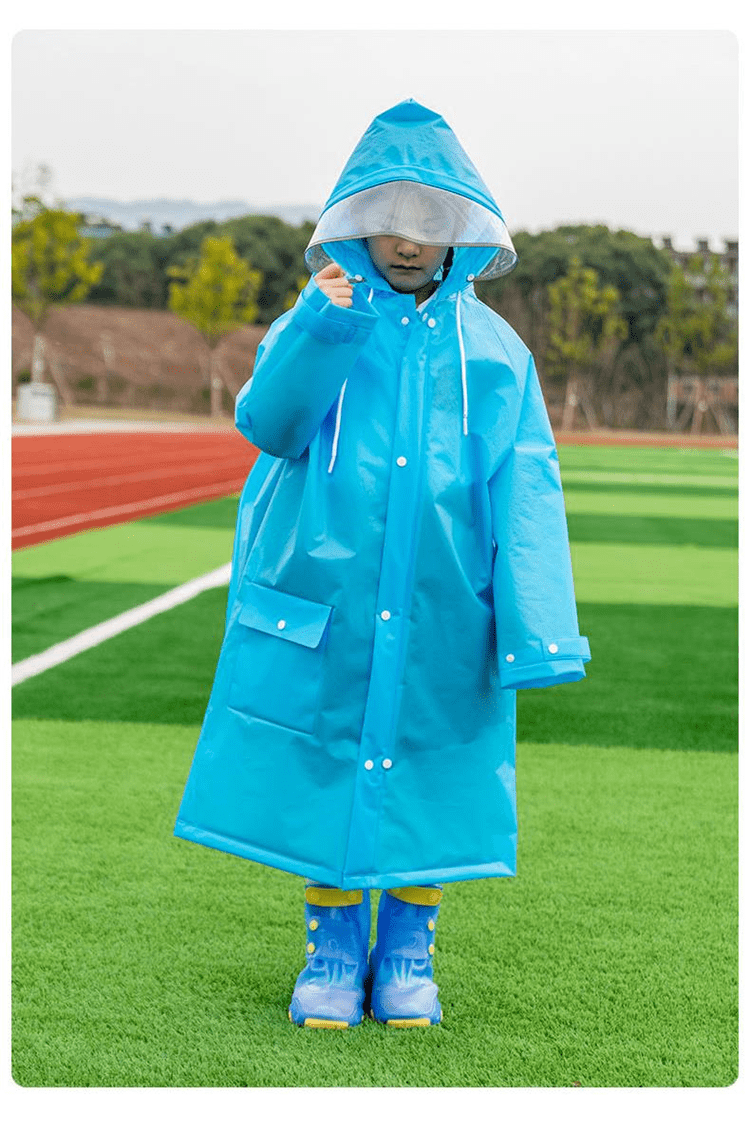 雨披自行车中学生 学生雨衣上学专用初中长款全身防暴雨高中学生