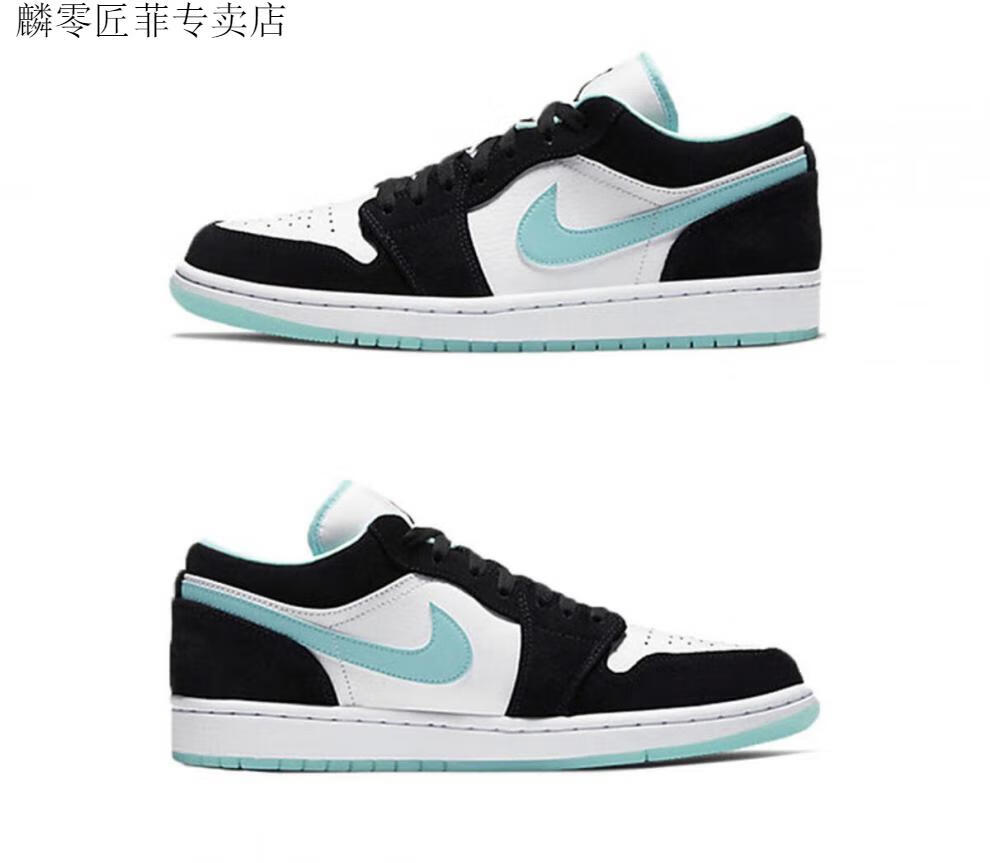 【旗舰官方店】aj全明星东契奇同款low联名倒钩白黑红女鞋休闲鞋运动