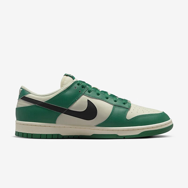 耐克(nike)dunk low 男子低帮滑板鞋dd1391 白绿dr9654-100 40【图片