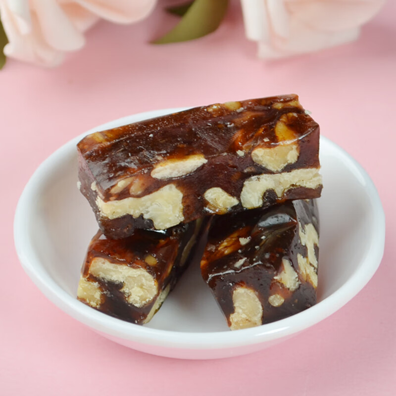 年货节5折红枣核桃糖软糖麦芽糖红枣泥南枣泥核桃糕纯手工怀旧糖果