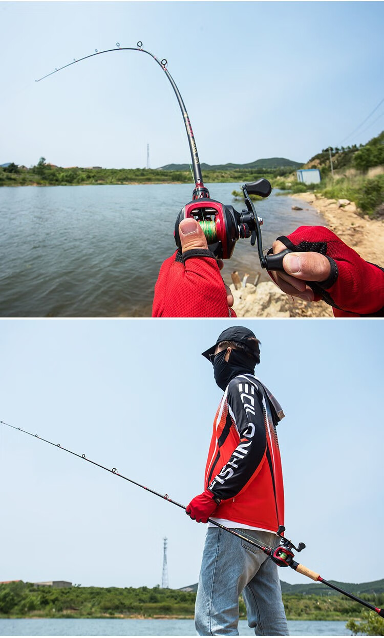 【专攻大物】啊布杆阿布路亚竿单竿直柄枪柄远投碳素抛竿打黑钓鱼竿