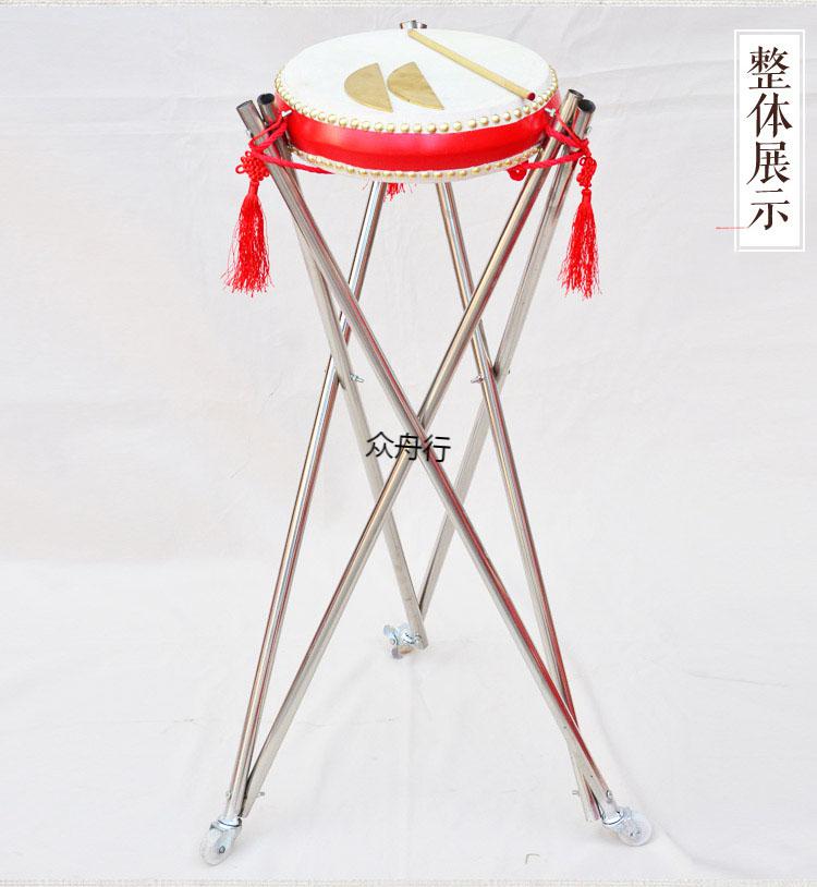 79寸牛皮说书鼓书鼓毽子山东东北梅花湖北京韵大鼓7书鼓定制定制