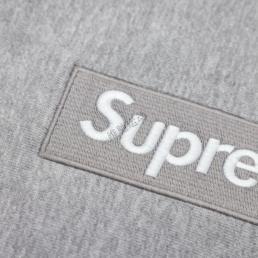 supreme灰色卫衣,supreme绿色卫衣 cdpx【官方旗舰店】潮牌supreme灰色银标box hoodie连帽加绒卫衣帽衫