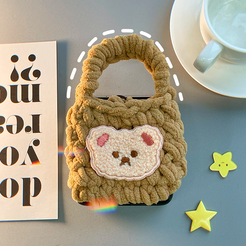 轻奢适用华为p50pocket手机壳小包包壳折叠屏p50宝盒可爱套折叠手机套