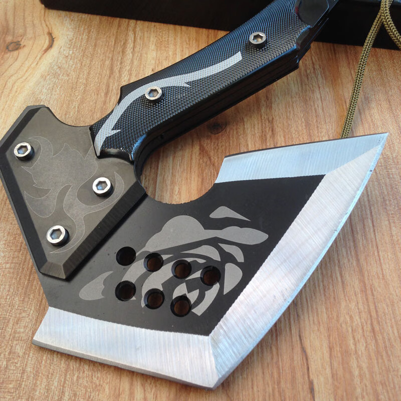 二代玫瑰手斧野营斧 真斧子斧头工兵斧营地斧 二代黑色玫瑰【图片