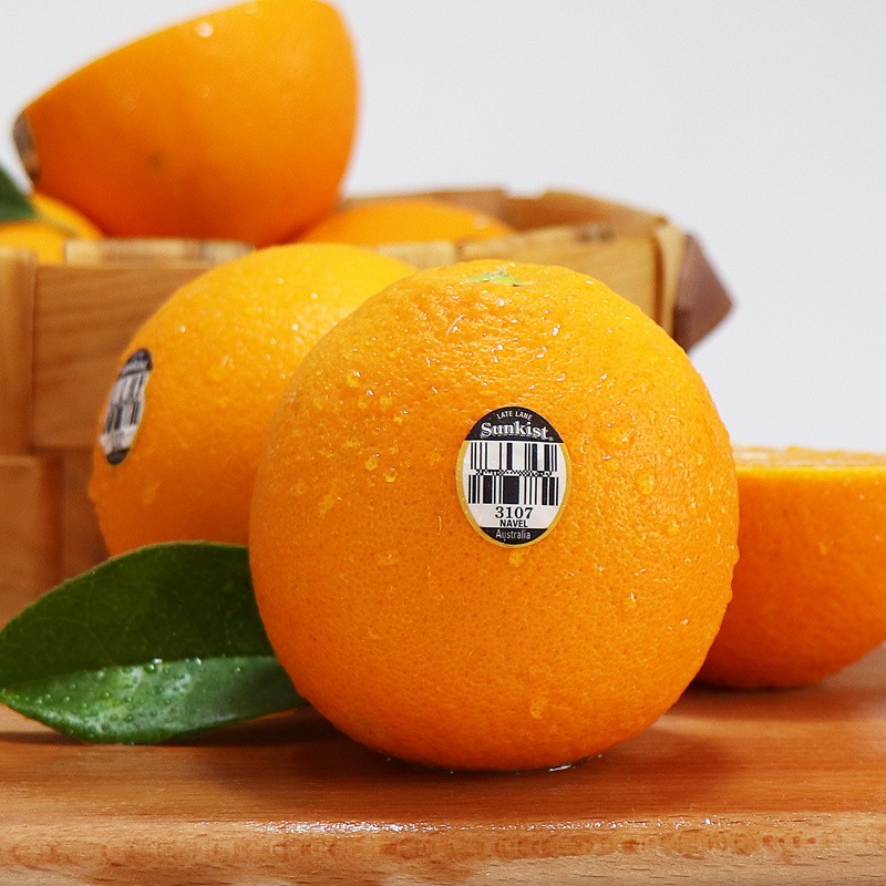 新奇士橙黑标31075斤橙子大果水果甜橙整箱血冻冰糖3斤装