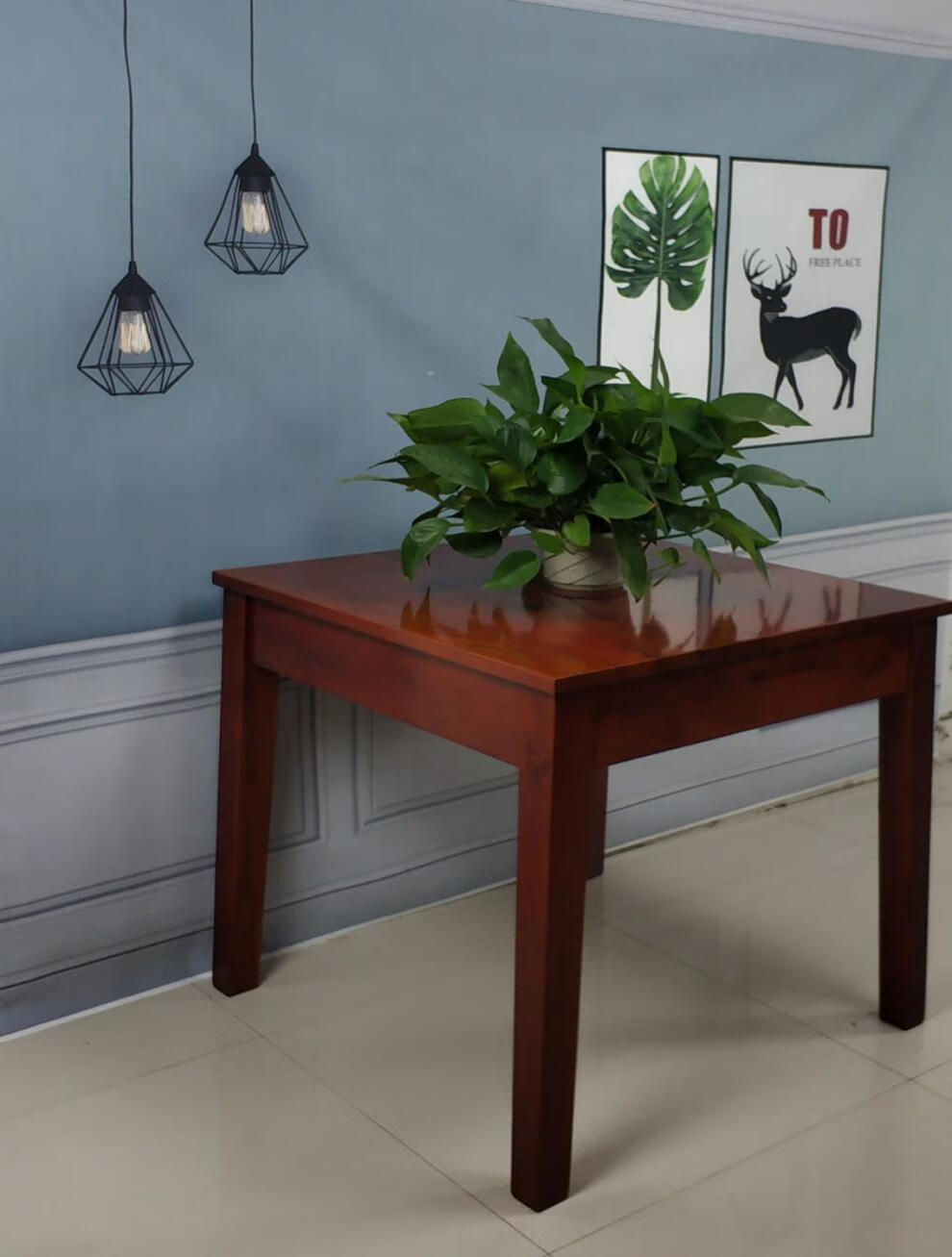 手搓麻将桌 实木小方桌四方桌餐桌小桌子供桌麻将桌可木头方桌小桌子