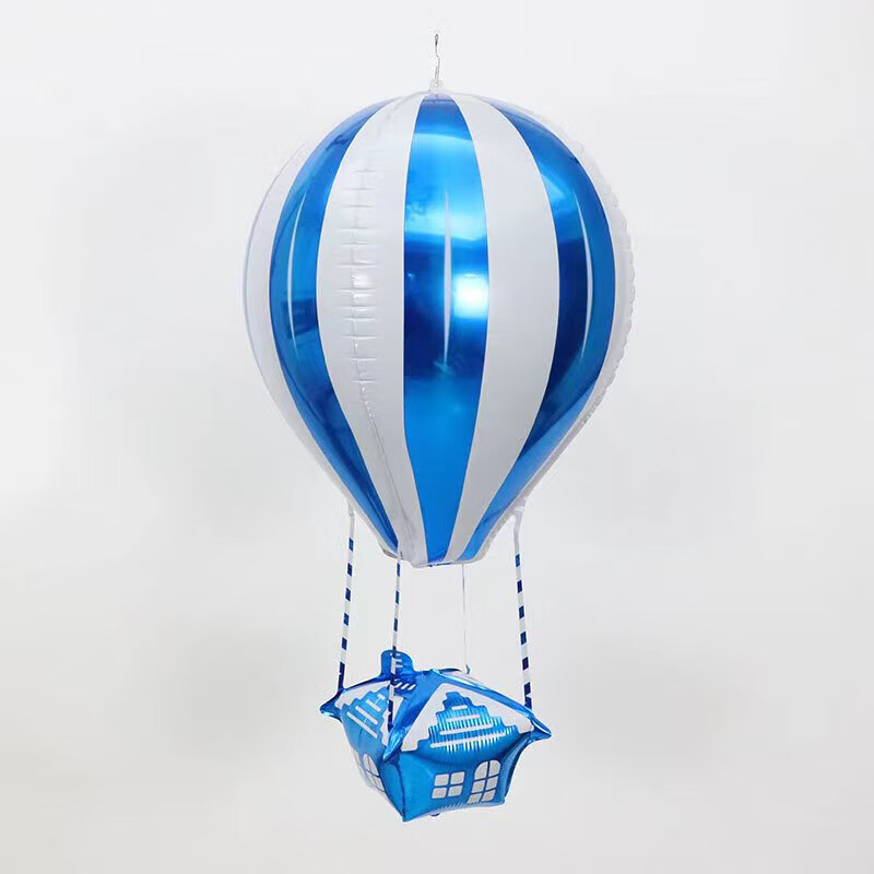 气球铝膜4d气球儿童玩具生日派对装饰婚庆布置氦气飘空卡通造型热气球
