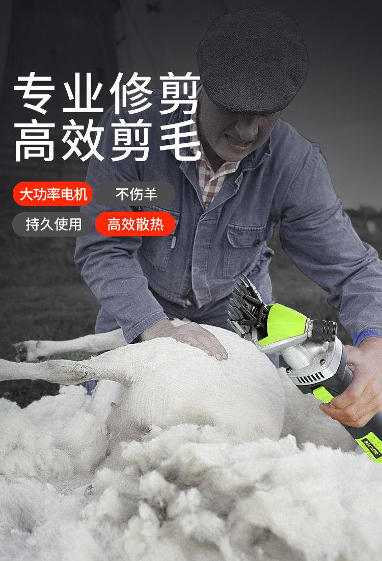 剪羊毛的电动推子绵羊羊毛剪电动剪毛机剪刀剪羊毛专用电推子剃羊毛的